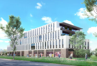 Bâtiment de bureaux du groupe BPCE à FLEURY-SUR-ORNE (14)